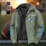 Feline Army Flannel Hoodie, Cold Game Day Hoodie HVN1438DL - Light Green