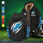 Feline Army Winter Fleece Jacket, High-Performance Trail Jacket HVN1438DL - Black