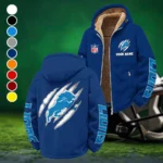 Feline Army Winter Fleece Jacket, High-Performance Trail Jacket HVN1438DL - Navy