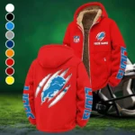 Feline Army Winter Fleece Jacket, High-Performance Trail Jacket HVN1438DL - Red