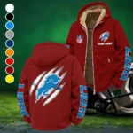 Feline Army Winter Fleece Jacket, High-Performance Trail Jacket HVN1438DL - Wine