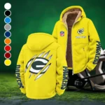 Titletown Fans Winter Fleece Jacket, Dynamic Winter Training Top HVN1438GP - Yellow