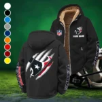 Texan Crew Winter Fleece Jacket, Multi-Sport Winter Layer HVN1438HT - Black
