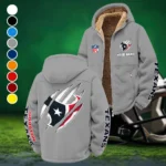 Texan Crew Winter Fleece Jacket, Multi-Sport Winter Layer HVN1438HT - Grey