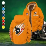 Texan Crew Winter Fleece Jacket, Multi-Sport Winter Layer HVN1438HT - Orange