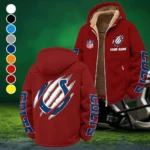 Horse Army Winter Fleece Jacket, Technical Mid-Layer Jacket HVN1438IC - Wine