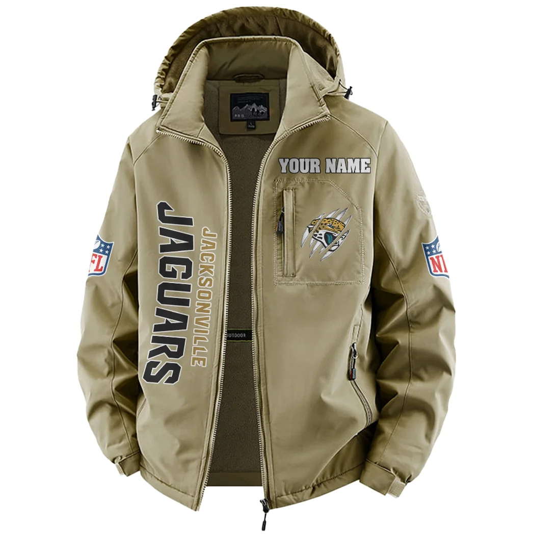 Midnight Sparks Fleece Windbreaker Jacket, Endurance Sport Barrier HVN1438JJ - Khaki - Image 2