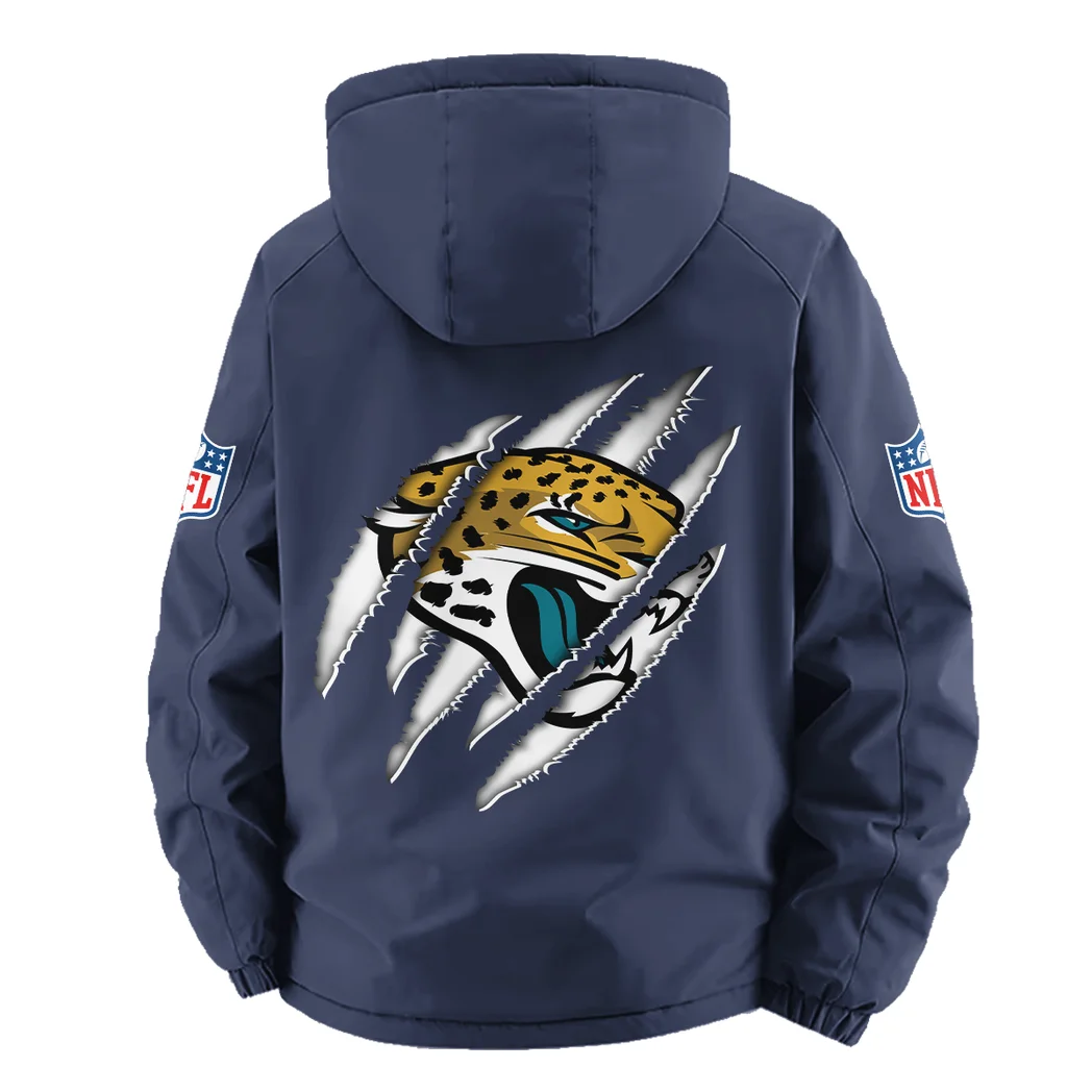 Midnight Sparks Fleece Windbreaker Jacket, Endurance Sport Barrier HVN1438JJ - Navy - Image 4