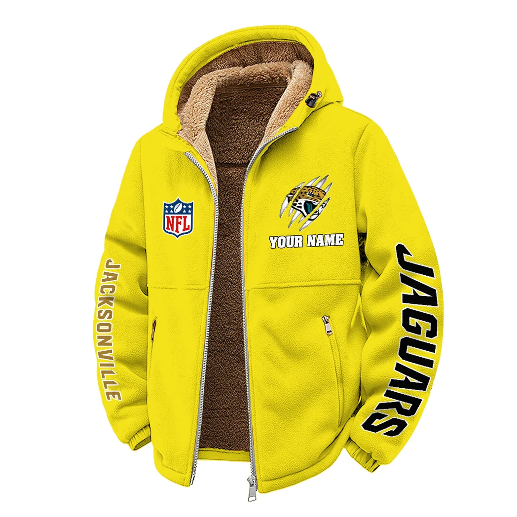 Midnight Sparks Winter Fleece Jacket, Snow-Ready Active Fleece HVN1438JJ - Yellow - Image 2