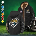 Midnight Sparks Winter Fleece Jacket, Snow-Ready Active Fleece HVN1438JJ - Black