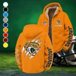 Midnight Sparks Winter Fleece Jacket, Snow-Ready Active Fleece HVN1438JJ - Orange