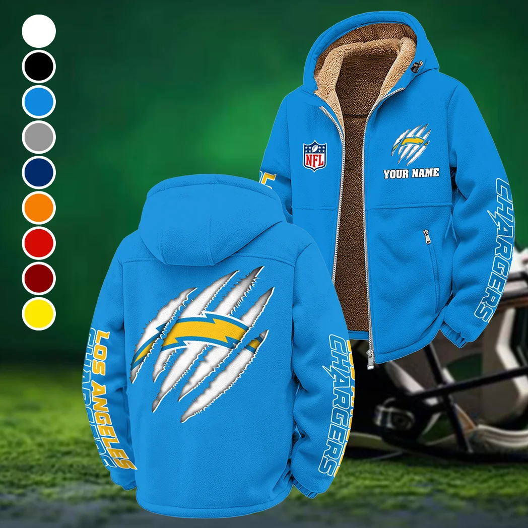 Victory Horns Winter Fleece Jacket, Cross-Training Thermal Zip HVN1438LC - Cyan