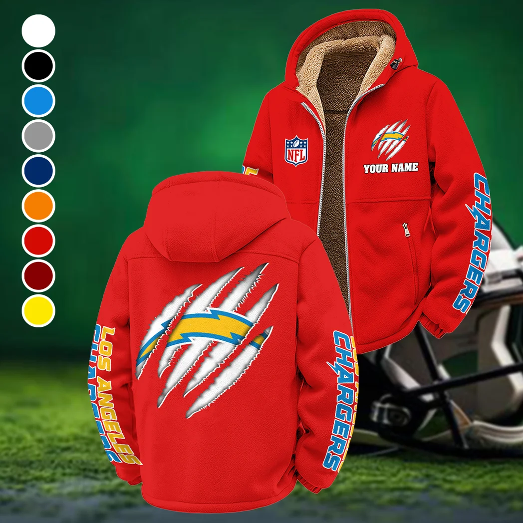 Victory Horns Winter Fleece Jacket, Cross-Training Thermal Zip HVN1438LC - Red