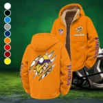 Viking Crew Winter Fleece Jacket, Ultra-Soft Fleece Shell HVN1438MV - Orange
