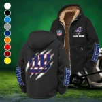 Giant Crew Winter Fleece Jacket, Heavyweight Plush Fleece HVN1438NG - Black