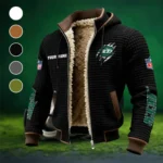Midnight Sparks Fleece-Lined Hooded Jacket, Thermal Core Fleece Jacket HVN1438NJ - Black