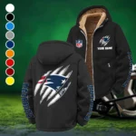 Victory Wings Winter Fleece Jacket, Luxe Microfleece Pullover HVN1438NP - Black