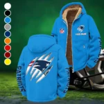 Victory Wings Winter Fleece Jacket, Luxe Microfleece Pullover HVN1438NP - Cyan