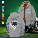 Victory Wings Winter Fleece Jacket, Luxe Microfleece Pullover HVN1438NP - Grey