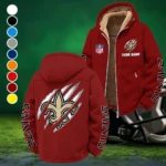 Gold Halo Winter Fleece Jacket, Anti-Pill Thermal Fleece HVN1438NS - Wine