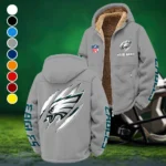 Midnight Talons Winter Fleece Jacket, High-Density Comfort Fleece HVN1438PE - Grey