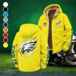 Midnight Talons Winter Fleece Jacket, High-Density Comfort Fleece HVN1438PE - Yellow