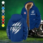 Blue Pride Winter Fleece Jacket, Premium Fleece Barrier HVN1438SS - Navy