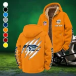 Blue Pride Winter Fleece Jacket, Premium Fleece Barrier HVN1438SS - Orange