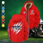 Blue Pride Winter Fleece Jacket, Premium Fleece Barrier HVN1438SS - Red