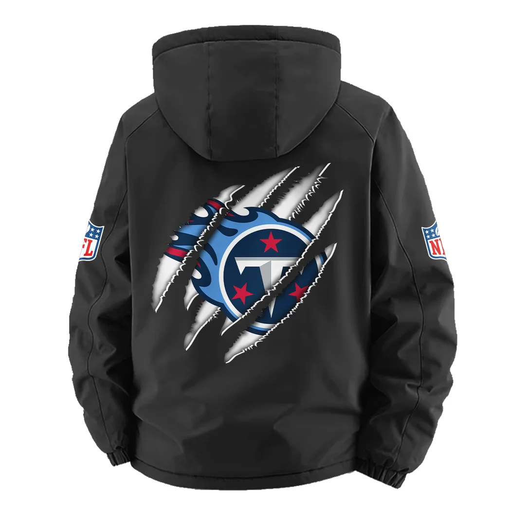 Victory Hooves Fleece Windbreaker Jacket, Cross-Training Wind Shell HVN1438TT - Black - Image 4
