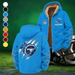 Victory Hooves Winter Fleece Jacket, Ski & Snowboard Mid-Layer HVN1438TT - Cyan