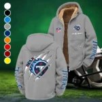 Victory Hooves Winter Fleece Jacket, Ski & Snowboard Mid-Layer HVN1438TT - Grey