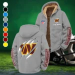 Red Crew Winter Fleece Jacket, Winter Endurance Jacket HVN1438WC - Grey