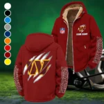 Red Crew Winter Fleece Jacket, Winter Endurance Jacket HVN1438WC - Wine