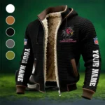 Fan Flight Crew Fleece-Lined Hooded Jacket, Endurance Sport Thermal Hoody HVN1439AC - Black