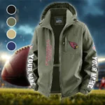 Fan Flight Crew Fleece Windbreaker Jacket, Thermal Wind-Stop Jacket HVN1439AC - Green