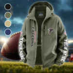 Sky Squad Fleece Windbreaker Jacket, Insulated Windbreaker Fleece HVN1439AF - Green
