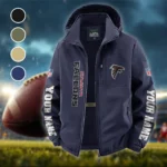 Sky Squad Fleece Windbreaker Jacket, Insulated Windbreaker Fleece HVN1439AF - Navy