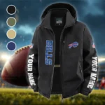 Blue Crew Fleece Windbreaker Jacket, All-Weather Fleece Shield HVN1439BB - Black