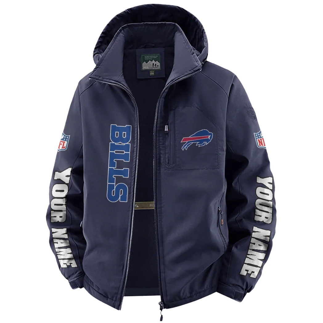 Blue Crew Fleece Windbreaker Jacket, All-Weather Fleece Shield HVN1439BB - Navy - Image 2