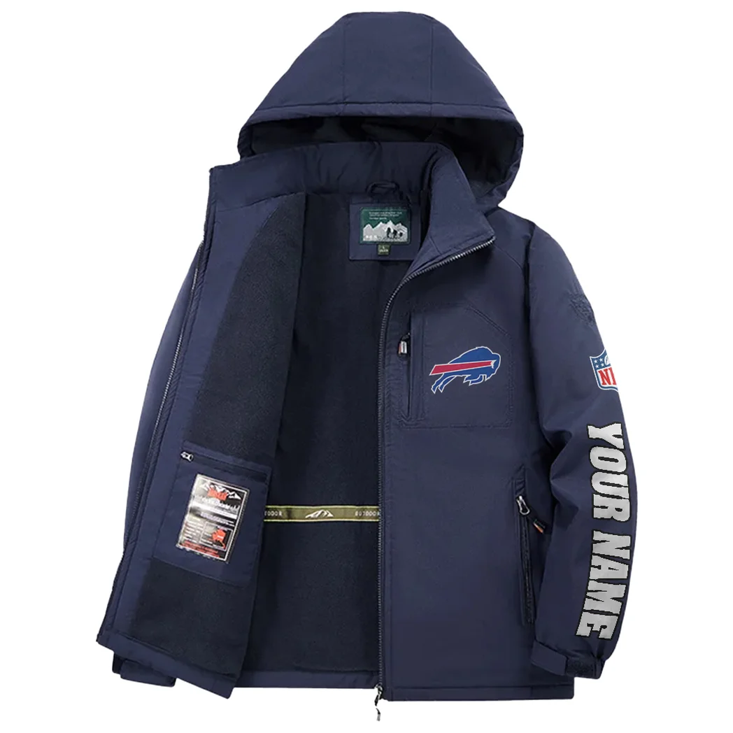 Blue Crew Fleece Windbreaker Jacket, All-Weather Fleece Shield HVN1439BB - Navy - Image 3