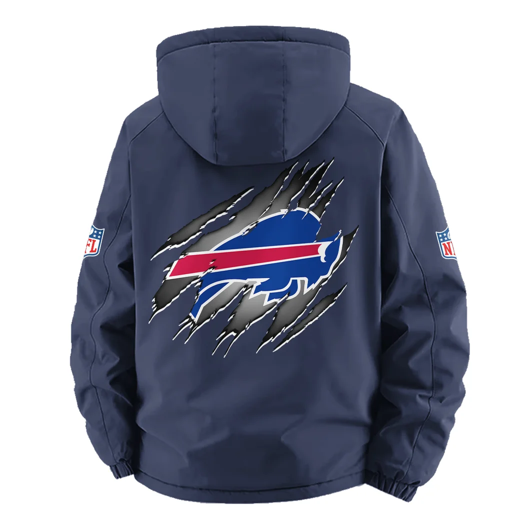 Blue Crew Fleece Windbreaker Jacket, All-Weather Fleece Shield HVN1439BB - Navy - Image 4