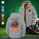 Navy Claws Winter Fleece Jacket, Sub-Zero Fleece Jacket HVN1439CB - Grey