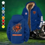 Navy Claws Winter Fleece Jacket, Sub-Zero Fleece Jacket HVN1439CB - Navy