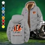 Fan Roar Squad Winter Fleece Jacket, Deep Winter Comfort Fleece HVN1439CI - Grey