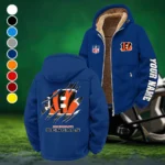 Fan Roar Squad Winter Fleece Jacket, Deep Winter Comfort Fleece HVN1439CI - Navy