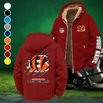 Fan Roar Squad Winter Fleece Jacket, Deep Winter Comfort Fleece HVN1439CI - Wine