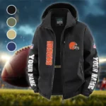 Fan Howl Squad Fleece Windbreaker Jacket, Essential Cold & Wind Barrier HVN1439CL - Black