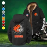 Fan Howl Squad Winter Fleece Jacket, Polar Climate Fleece HVN1439CL - Black