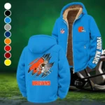 Fan Howl Squad Winter Fleece Jacket, Polar Climate Fleece HVN1439CL - Cyan